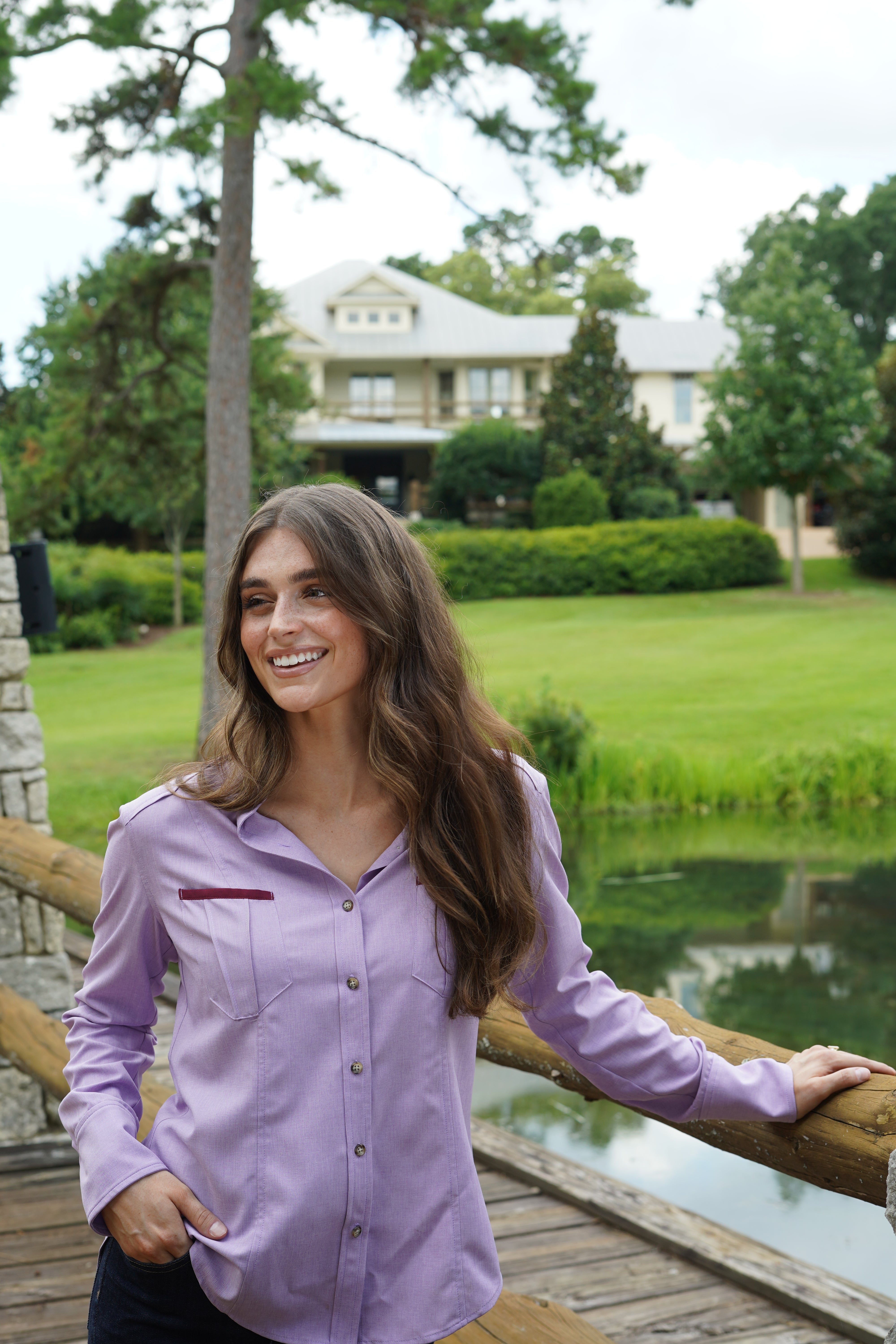 Long Coupe Campe Shirt Dress