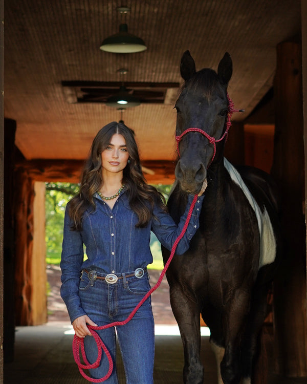 Antonia Western Snap Front - Upland Bespoke