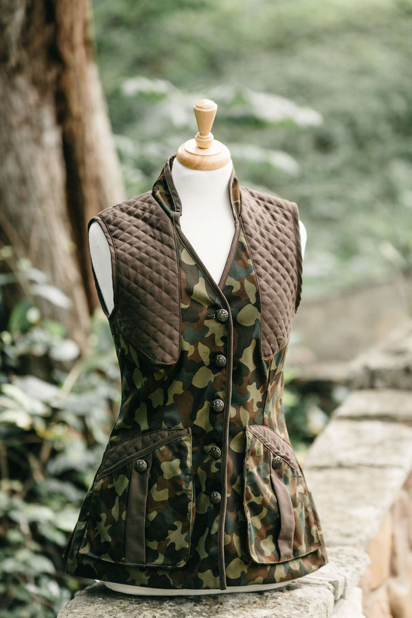 Camo with Brown Trim - Upland Bespoke